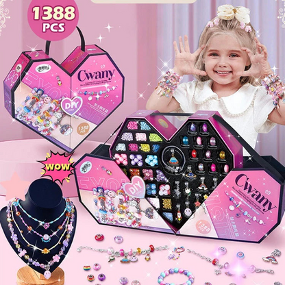 🎅49% OFF 🎁 Girls Charm Bracelet Making Kit