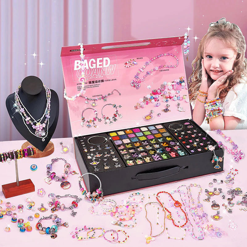 🎅49% OFF 🎁 Girls Charm Bracelet Making Kit
