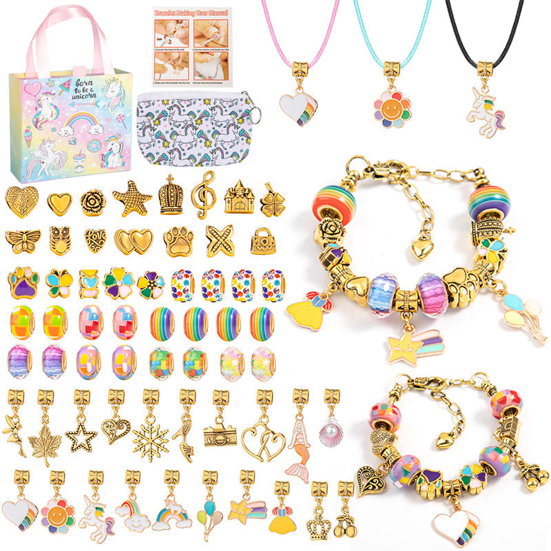 🎅49% OFF 🎁 Girls Charm Bracelet Making Kit