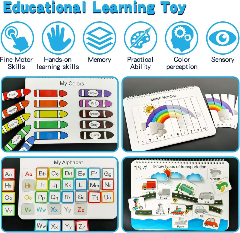 My Preschool Busy Book 📚 🎅 Best Gift for kids