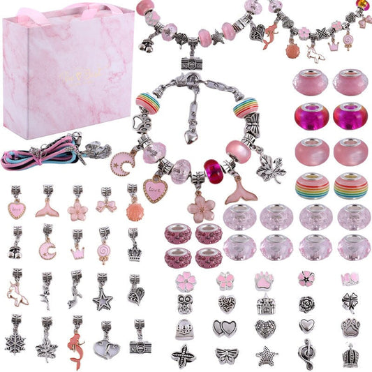 🎅49% OFF 🎁 Girls Charm Bracelet Making Kit